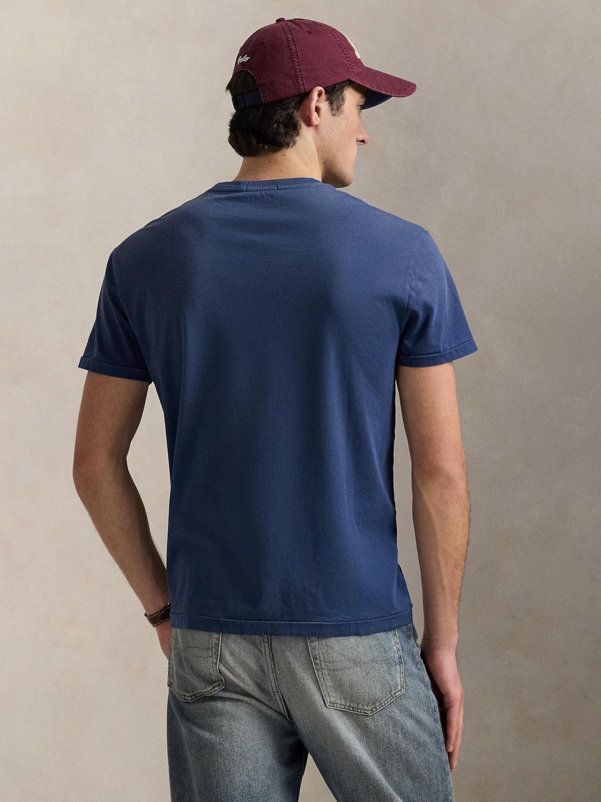 Camiseta Masculina Manga Curta Athl Div Azul Polo Ralph Lauren