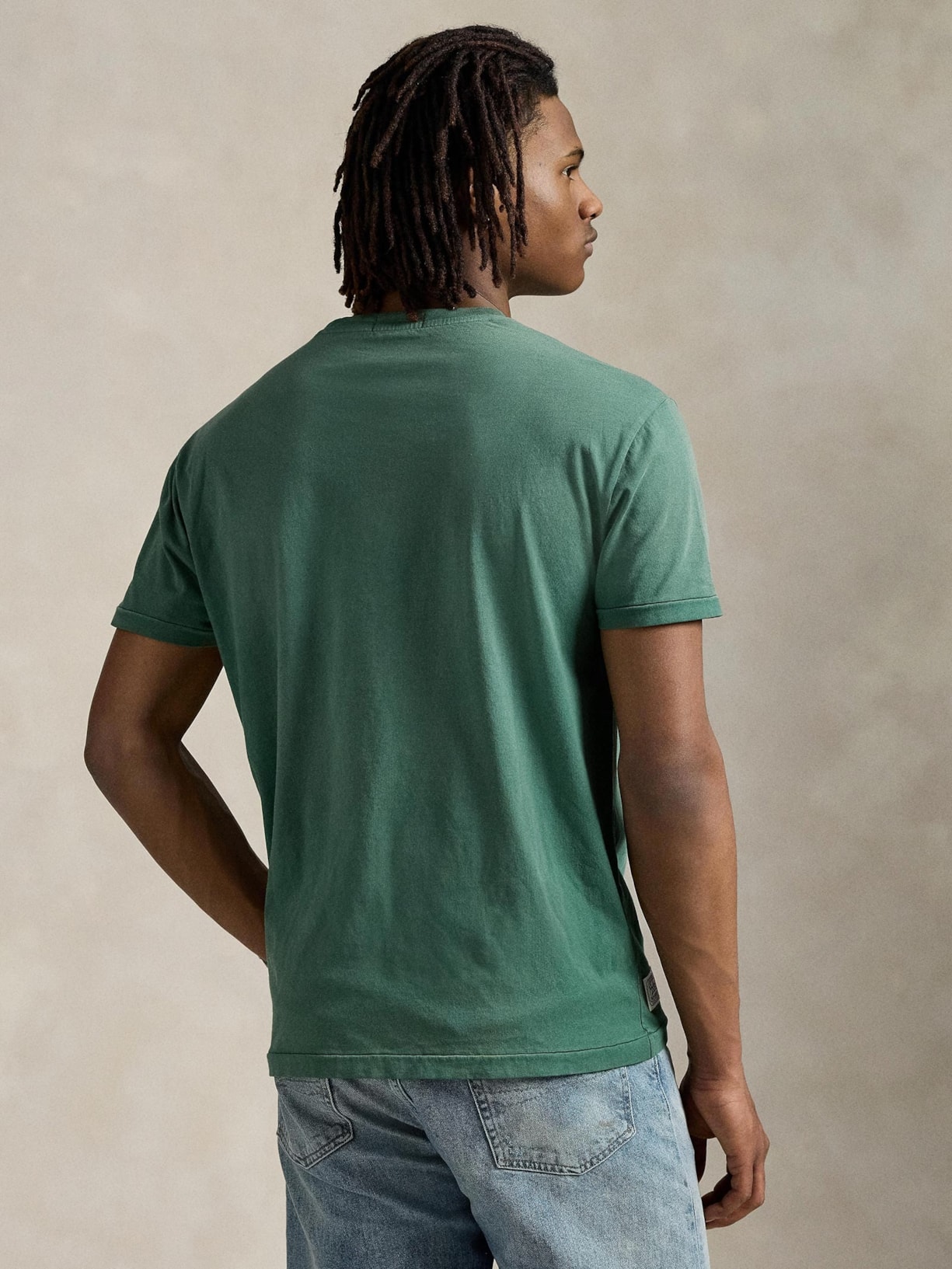 Camiseta Masculina Manga Curta Athl Div Verde Polo Ralph Lauren