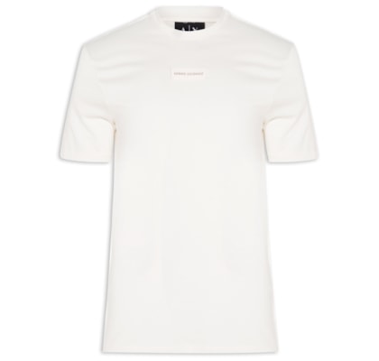 Camiseta Masculina Manga Curta AX - Branco