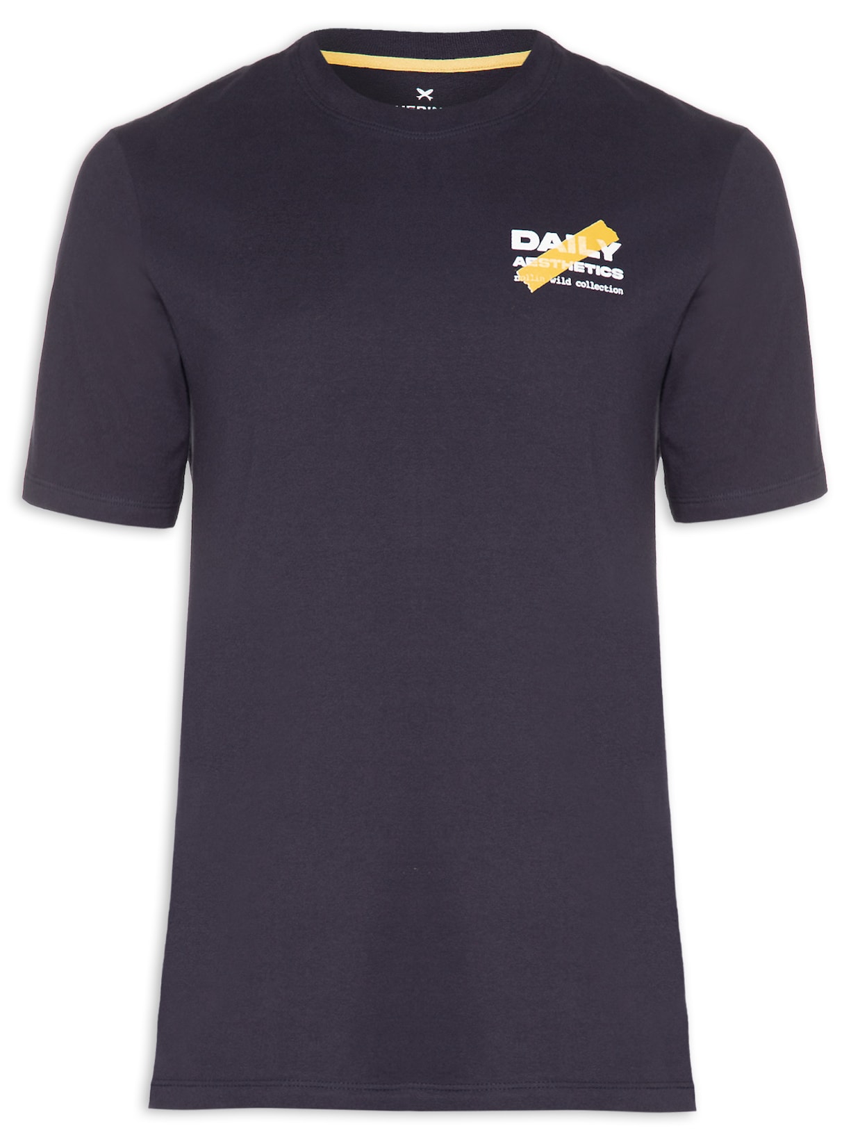 Camiseta Masculina Manga Curta - Azul