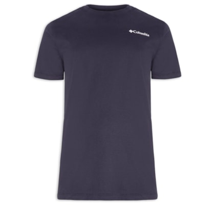 Camiseta Masculina Manga Curta - Azul