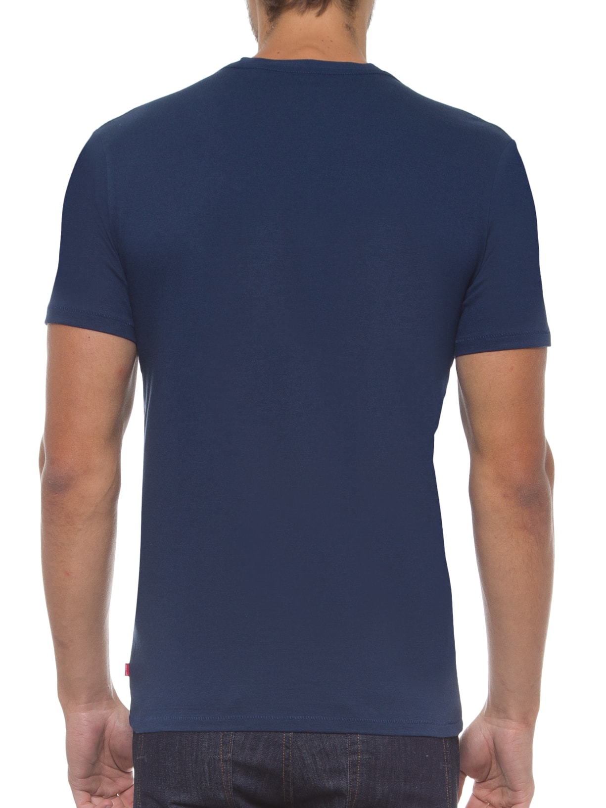 Camiseta Masculina Manga Curta Azul Levi's