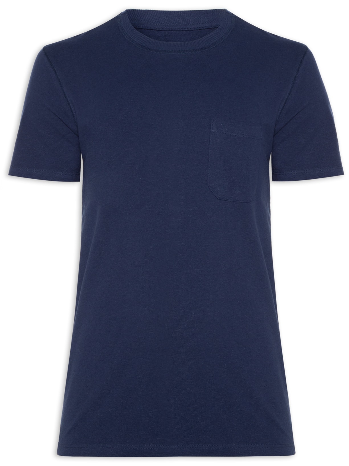 Camiseta Masculina Manga Curta - Azul