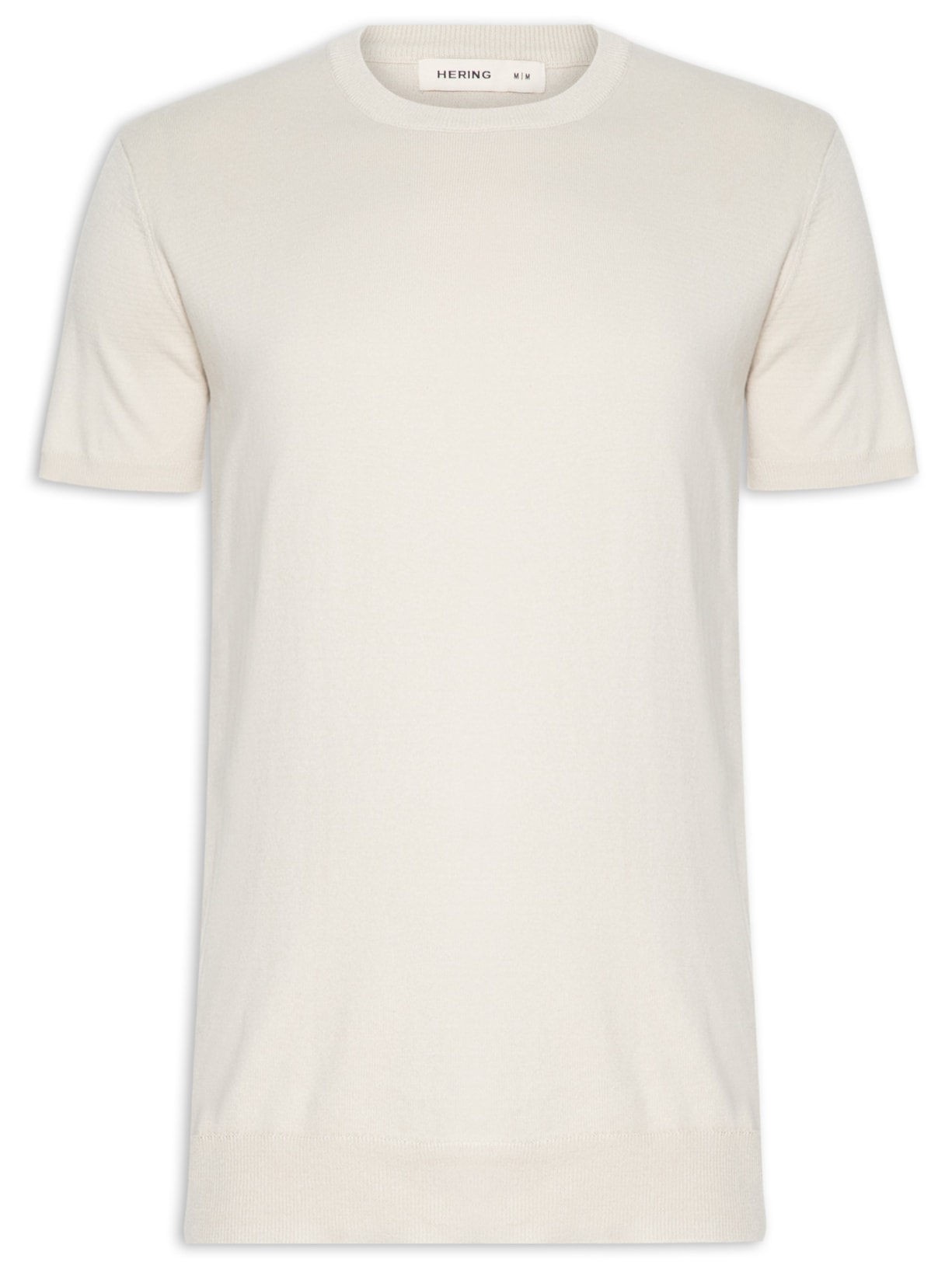 Camiseta Masculina Manga Curta - Bege