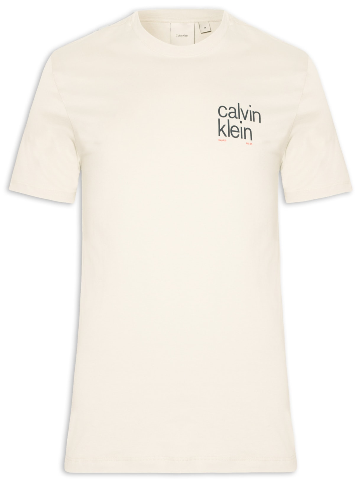 Camiseta Masculina Manga Curta - Bege