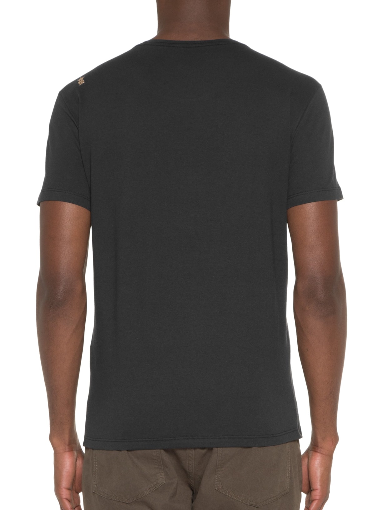 Camiseta Masculina Manga Curta Botânica Pills Preto Sergio K