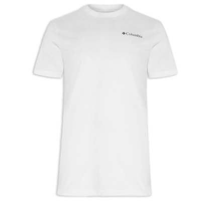 Camiseta Masculina Manga Curta - Branco