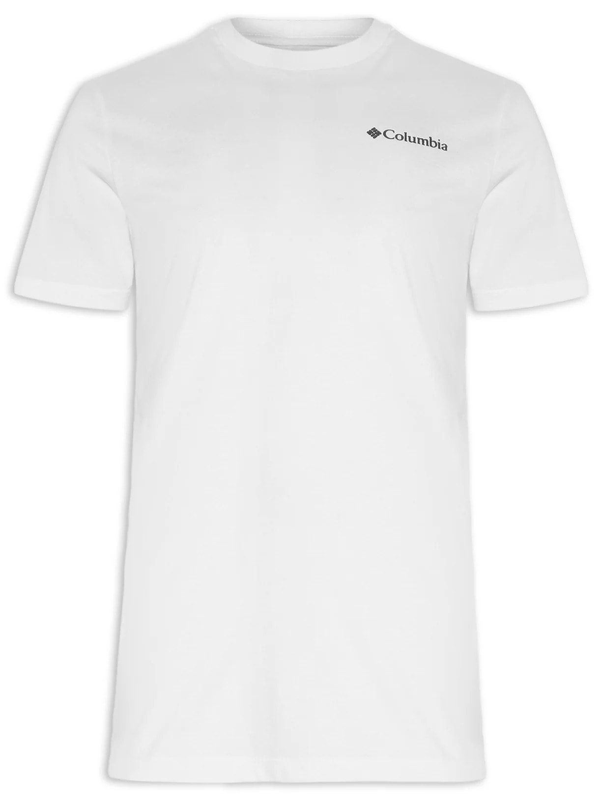 Camiseta Masculina Manga Curta - Branco
