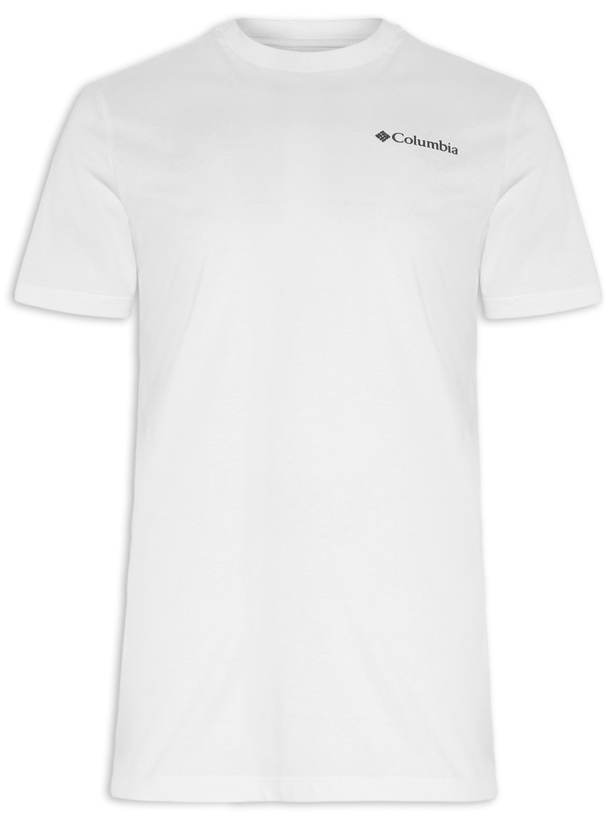 Camiseta Masculina Manga Curta - Branco