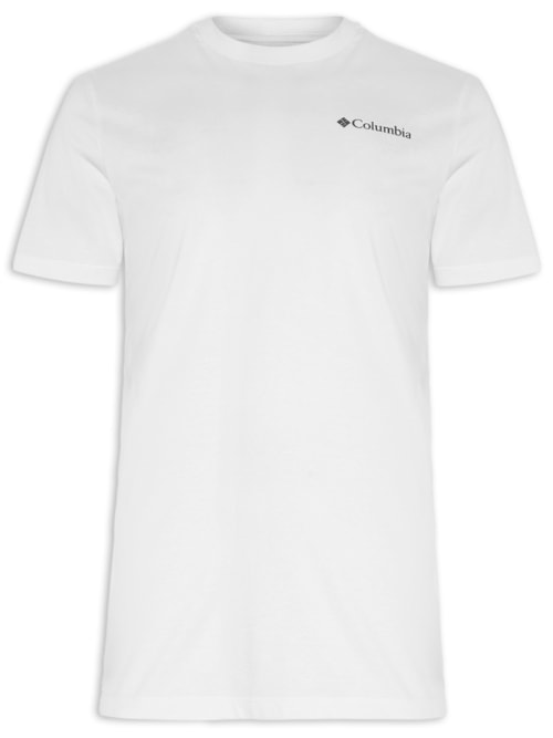 Camiseta Masculina Manga Curta - Branco