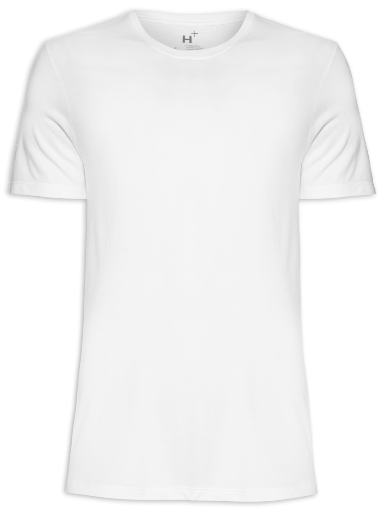 Camiseta Masculina Manga Curta - Branco