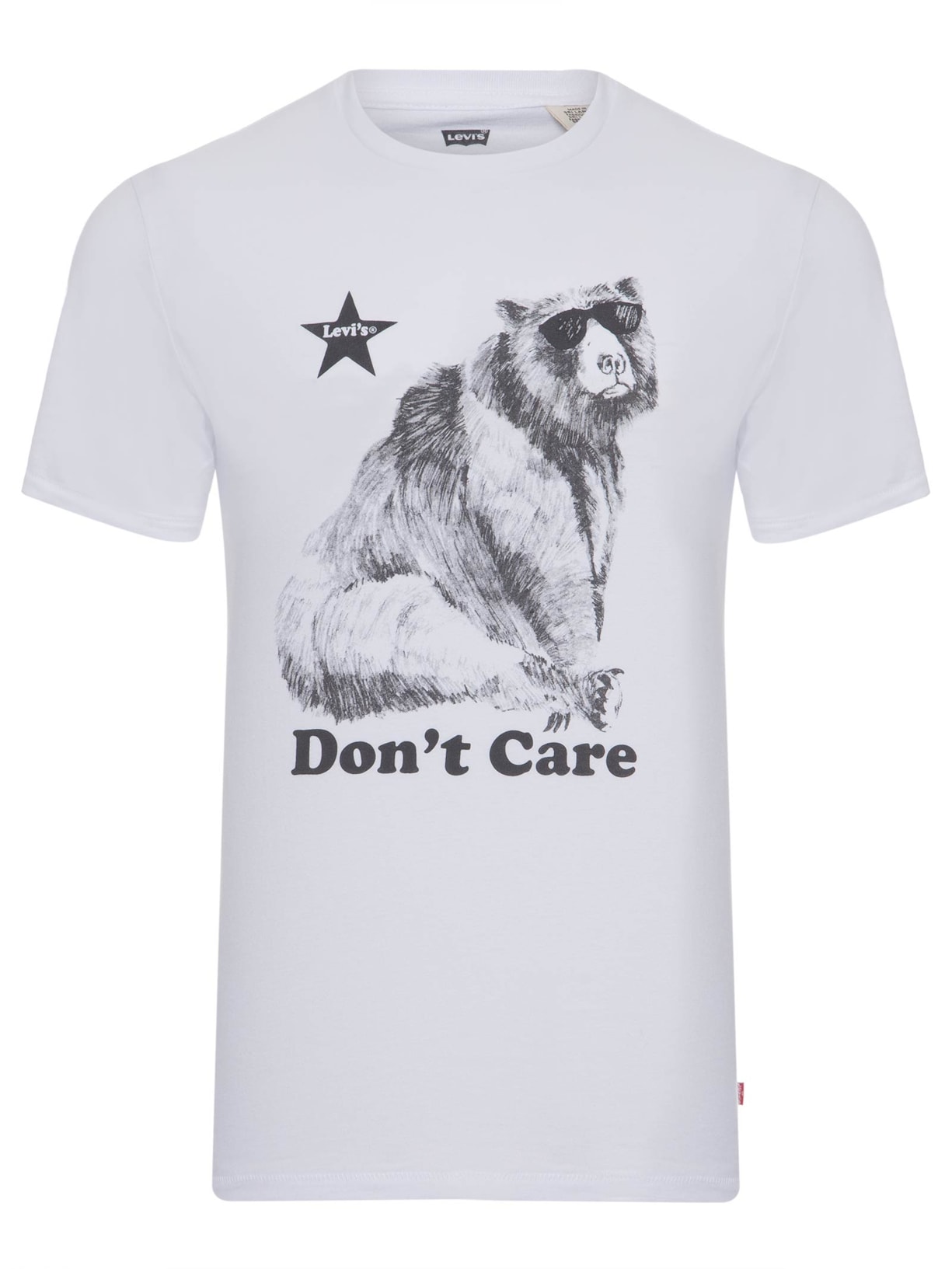 Camiseta Masculina Manga Curta Branco Levi's