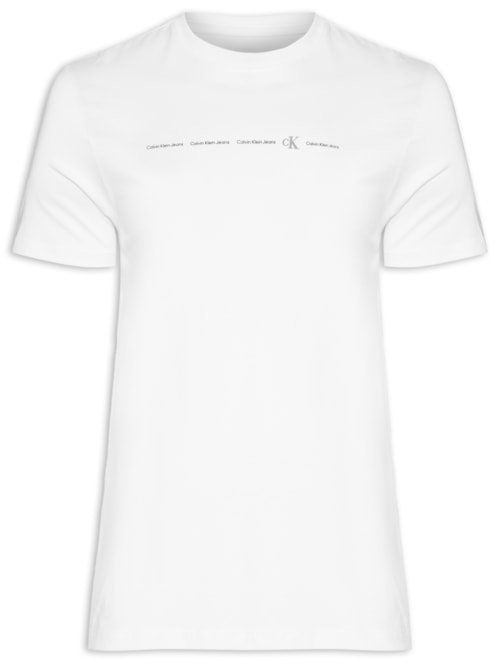 Camiseta Masculina Manga Curta - Branco