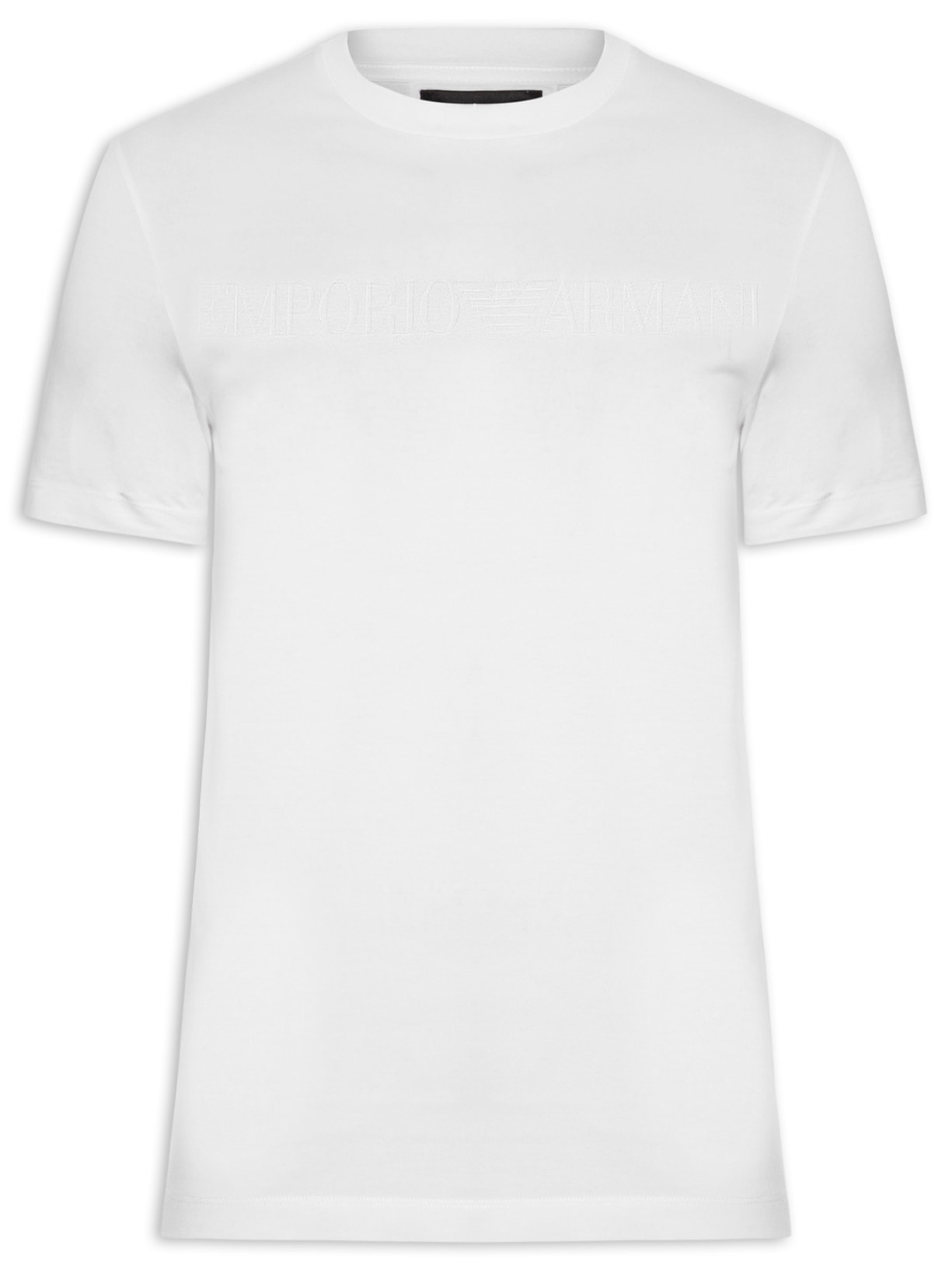 Camiseta Masculina Manga Curta Branco Emporio Armani