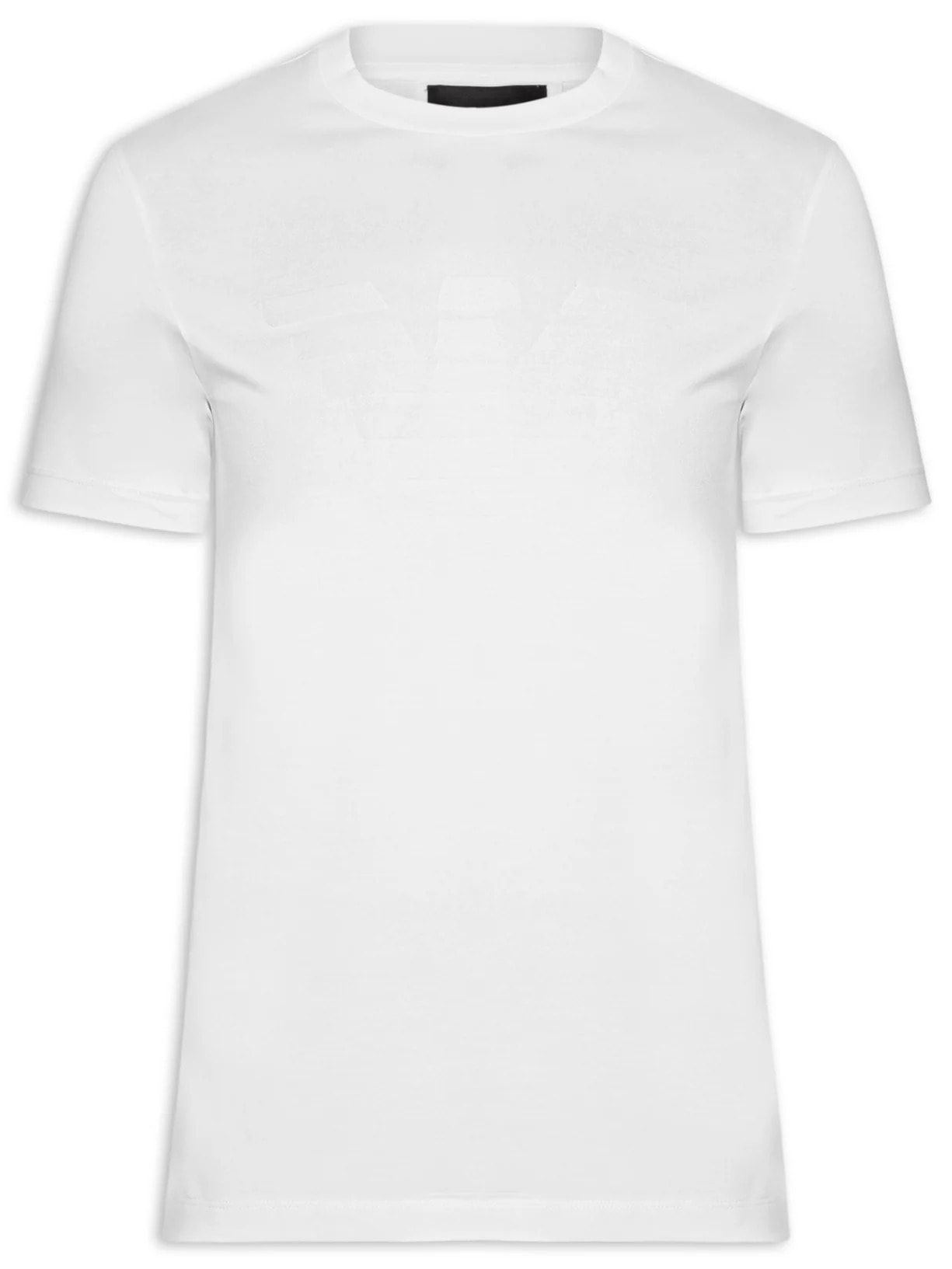 Camiseta Masculina Manga Curta Branco Emporio Armani