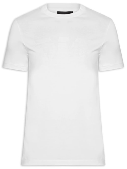 Camiseta Masculina Manga Curta - Branco