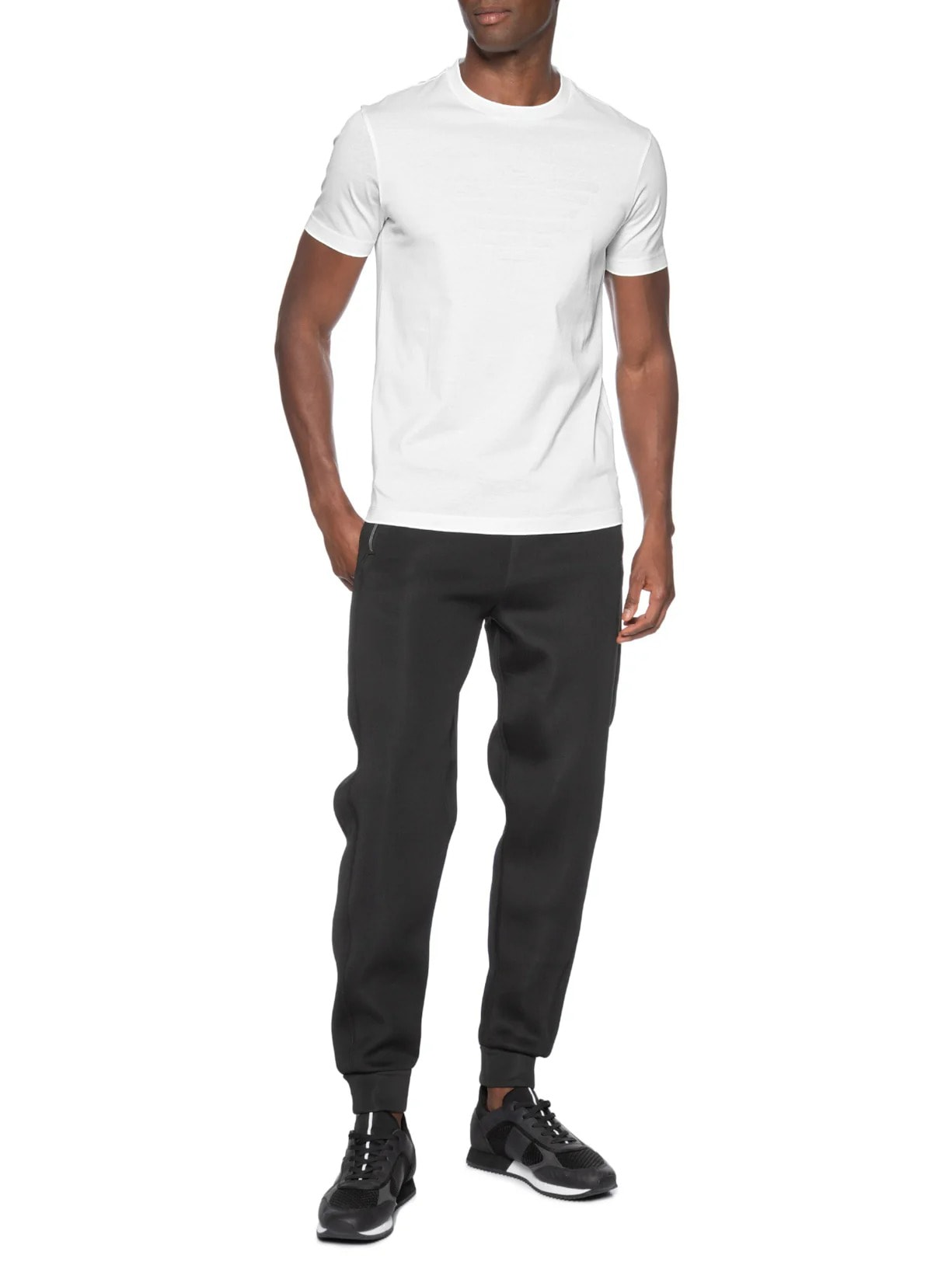 Camiseta Masculina Manga Curta Branco Emporio Armani