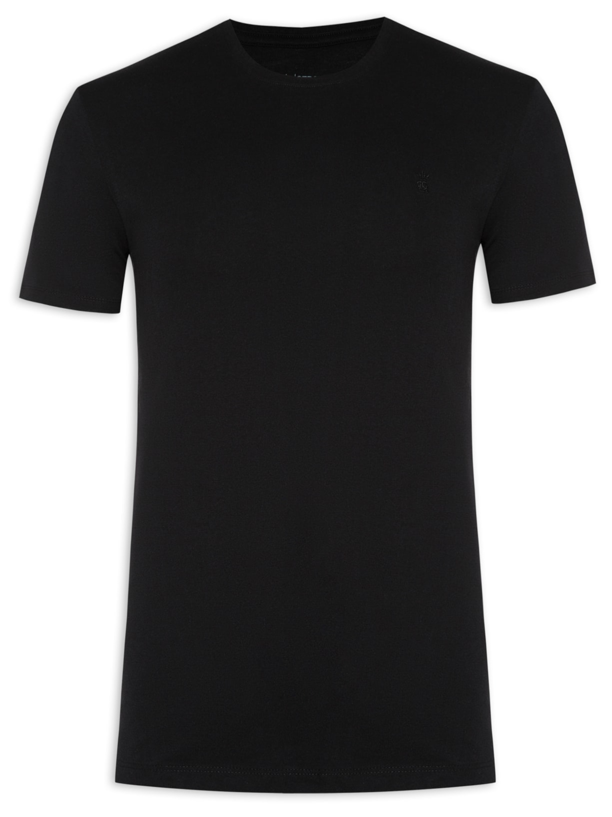 Camiseta Masculina Manga Curta Burn Bike - Preto