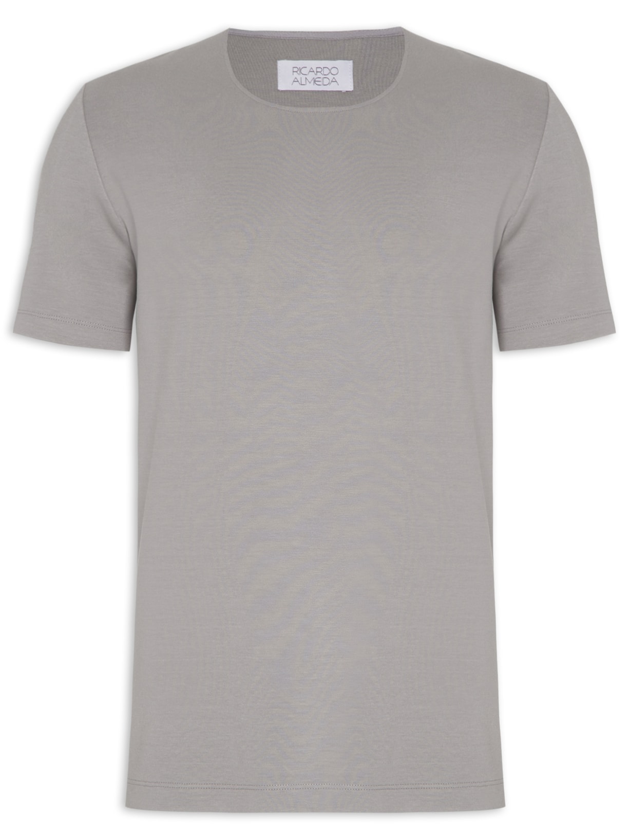 Camiseta Masculina Manga Curta - Cinza