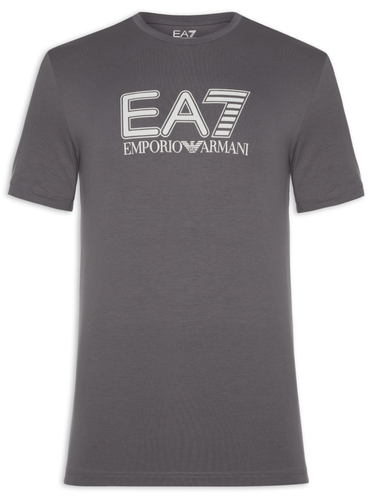 Camiseta Masculina Manga Curta - Cinza