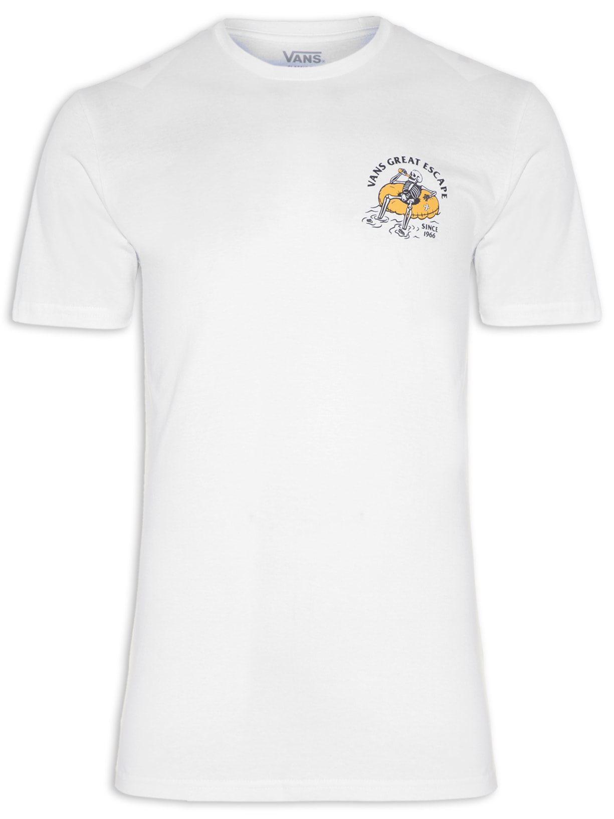 Camiseta Masculina Manga Curta Classic - Off White