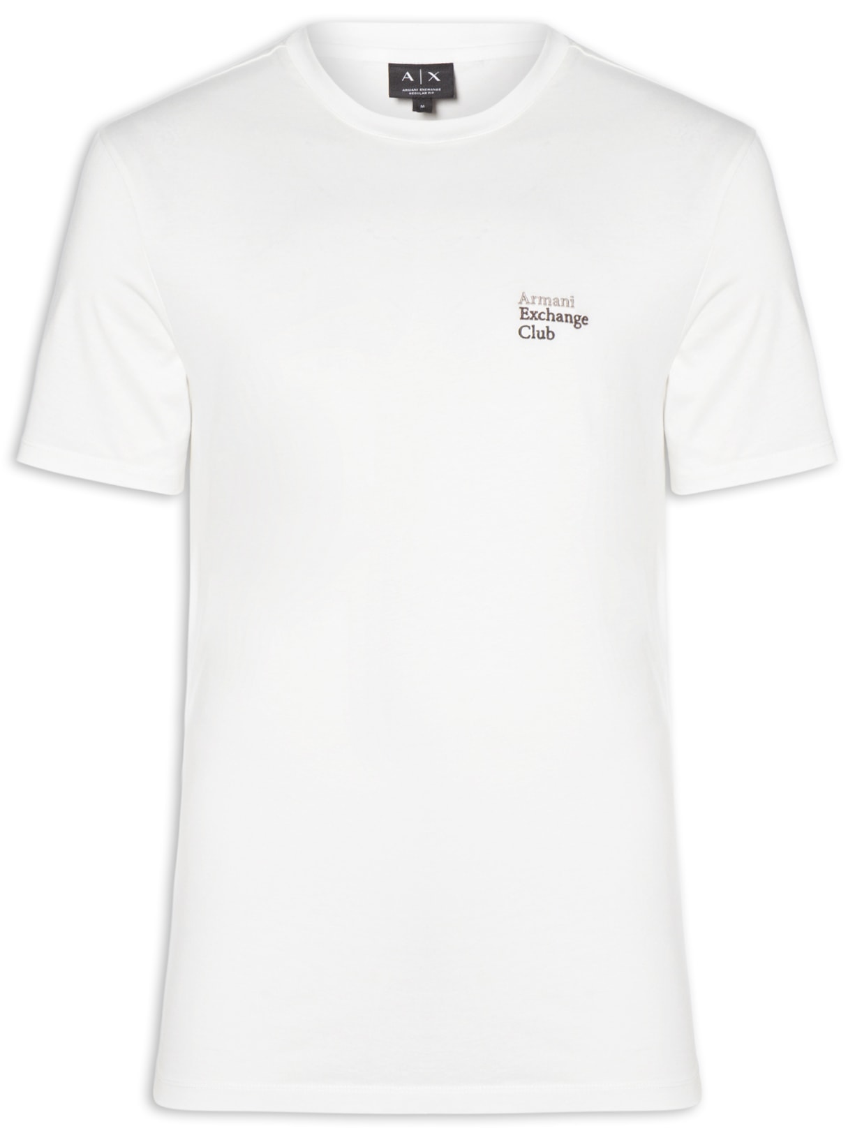 Camiseta Masculina Manga Curta Club Mini - Branco