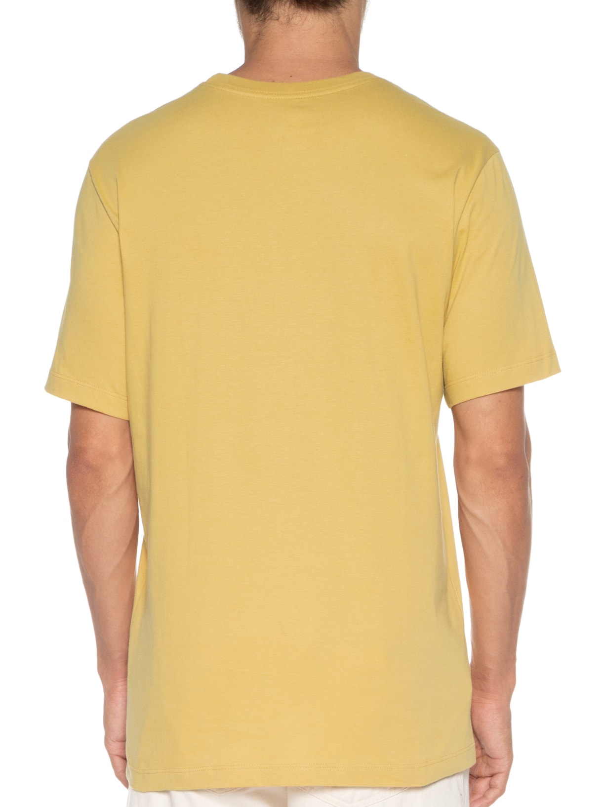 Camiseta Masculina Manga Curta Club Tee Amarelo Nike