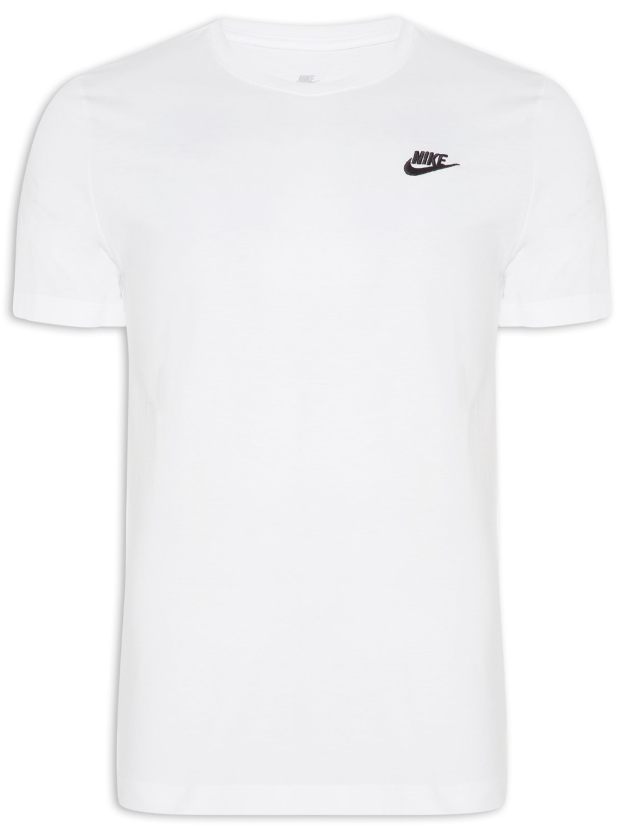 Camiseta Masculina Manga Curta Club Tee Branco Nike