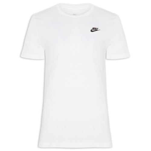 Camiseta Masculina Manga Curta Club Tee - Branco