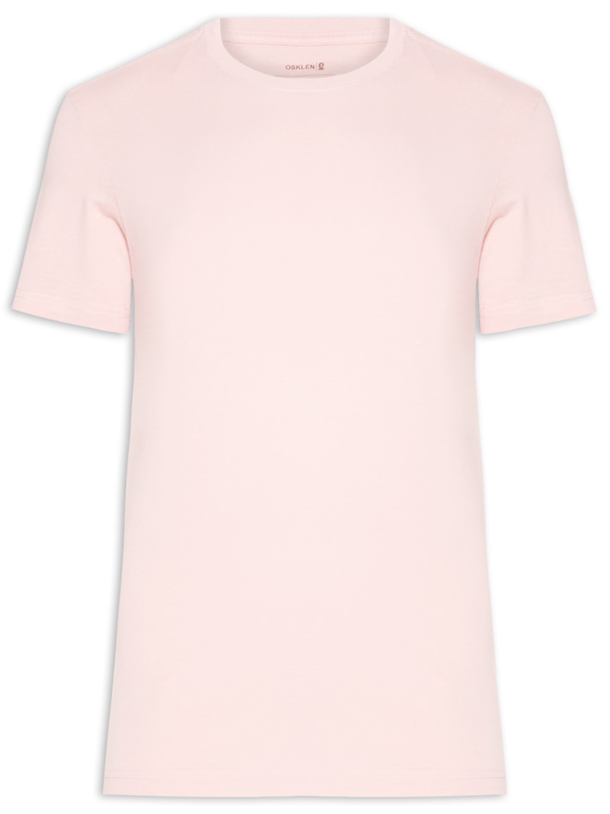 Camiseta Masculina Manga Curta Color Cotton - Rosa