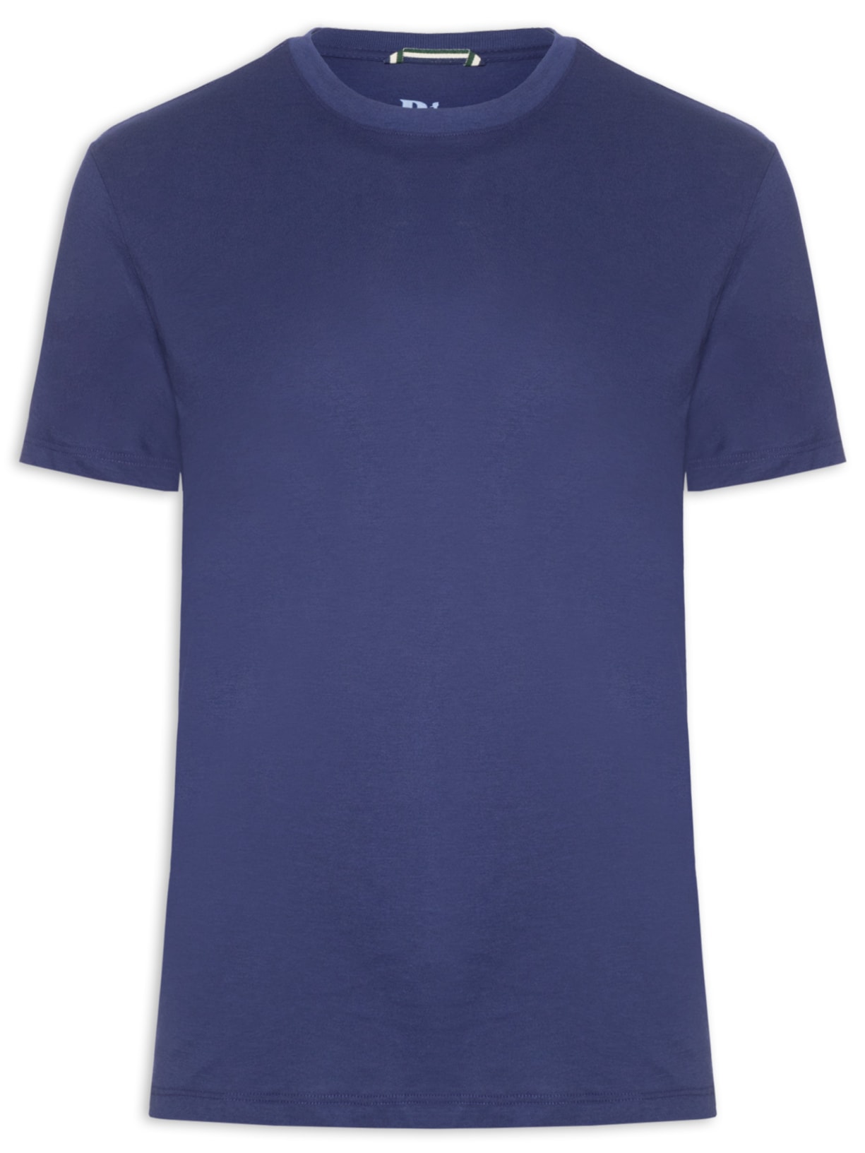 Camiseta Masculina Manga Curta Cores Azul Reserva