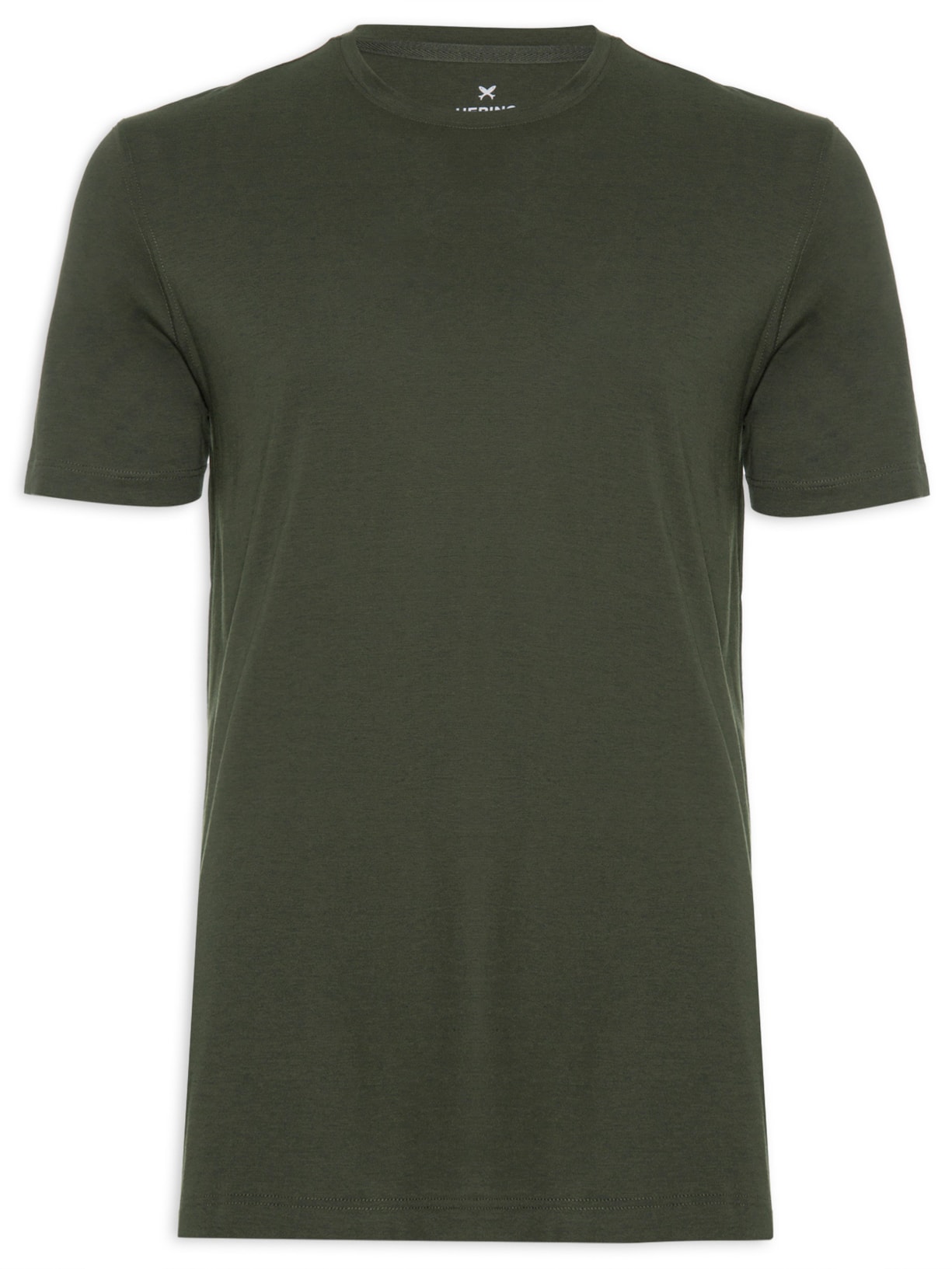 Camiseta Masculina Manga Curta Cotton Pima - Verde