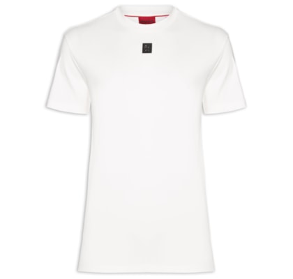 Camiseta Masculina Manga Curta Dalile - Branco