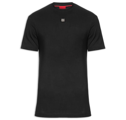 Camiseta Masculina Manga Curta Dalile - Preto