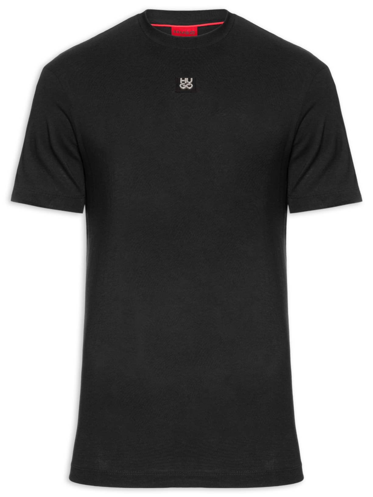 Camiseta Masculina Manga Curta Dalile Preto Hugo