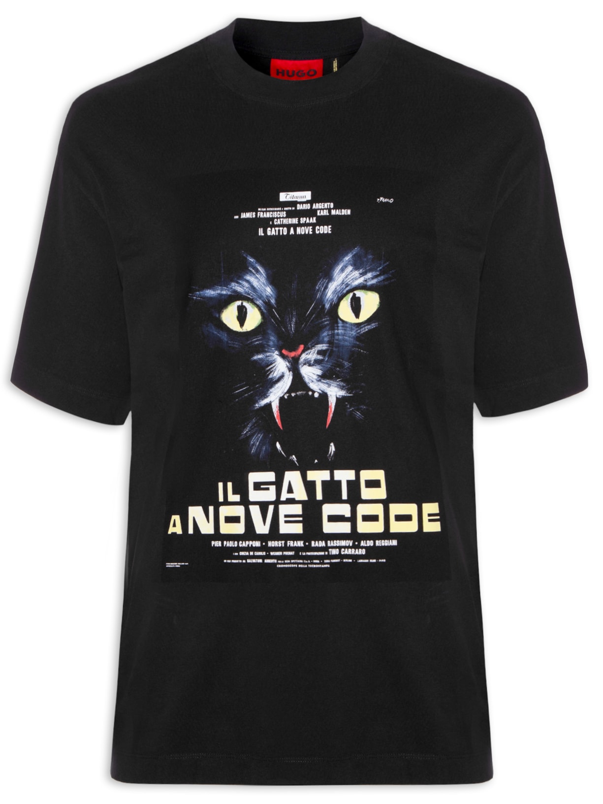 Camiseta Masculina Manga Curta Dargex - Preto