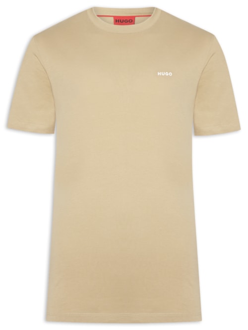 Camiseta Masculina Manga Curta Dero - Bege