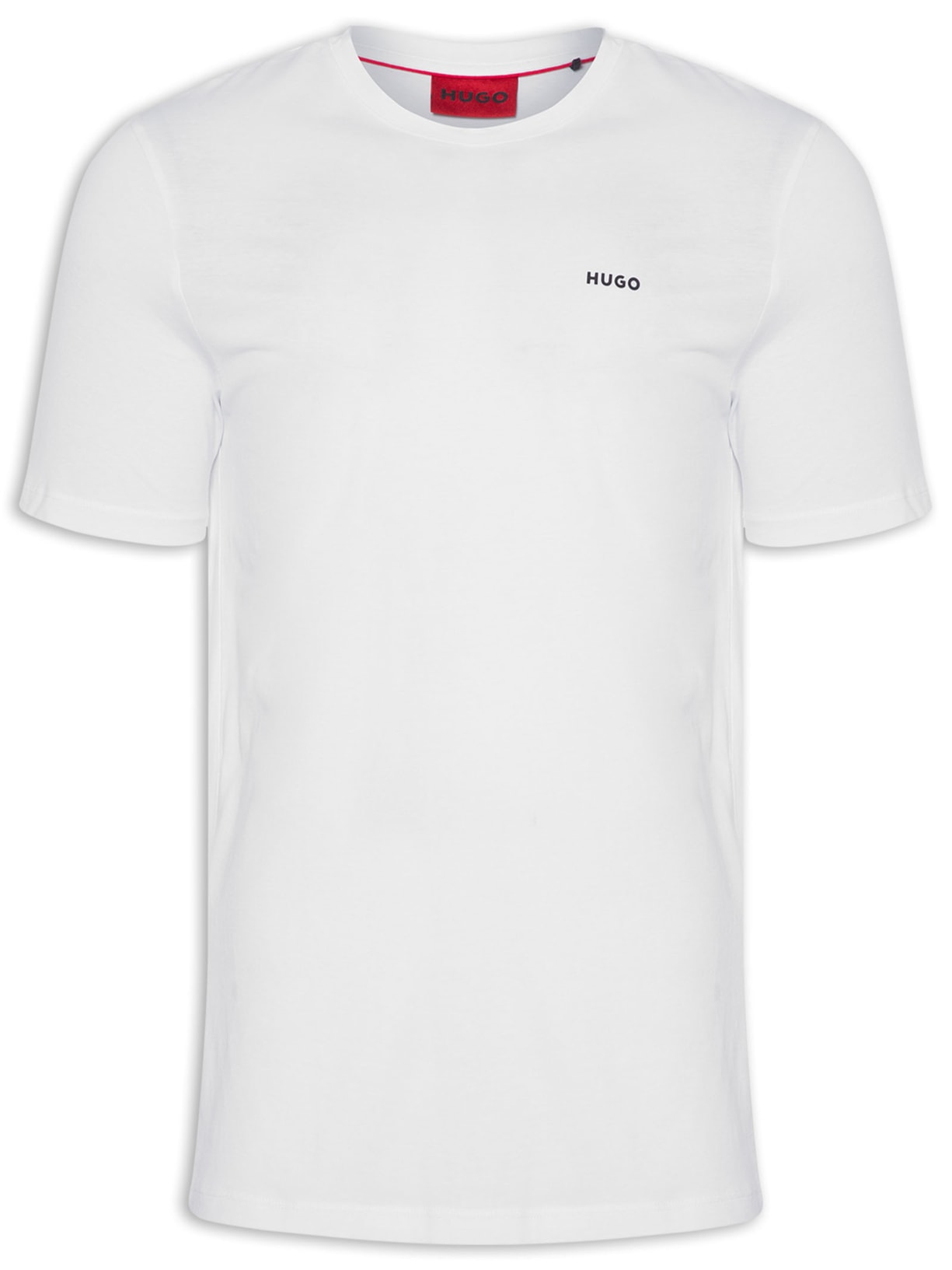 Camiseta Masculina Manga Curta Dero Branco Hugo