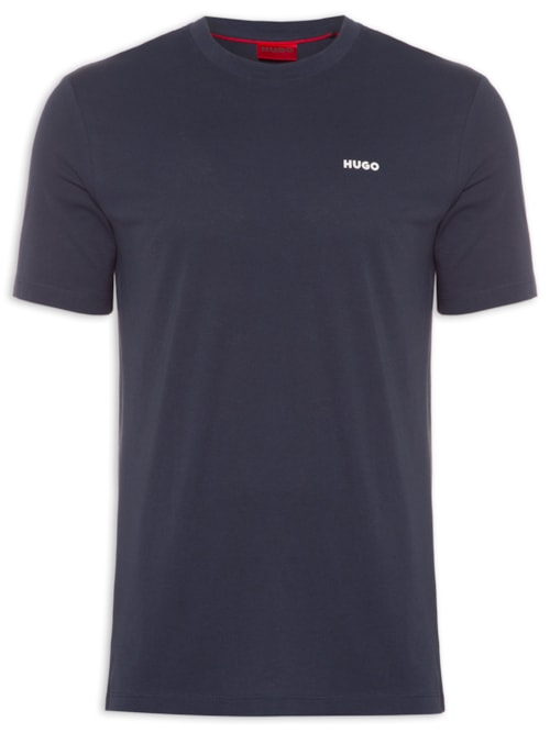 Camiseta Masculina Manga Curta Dero222 - Azul