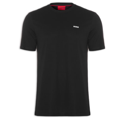 Camiseta Masculina Manga Curta Dero222 - Preto