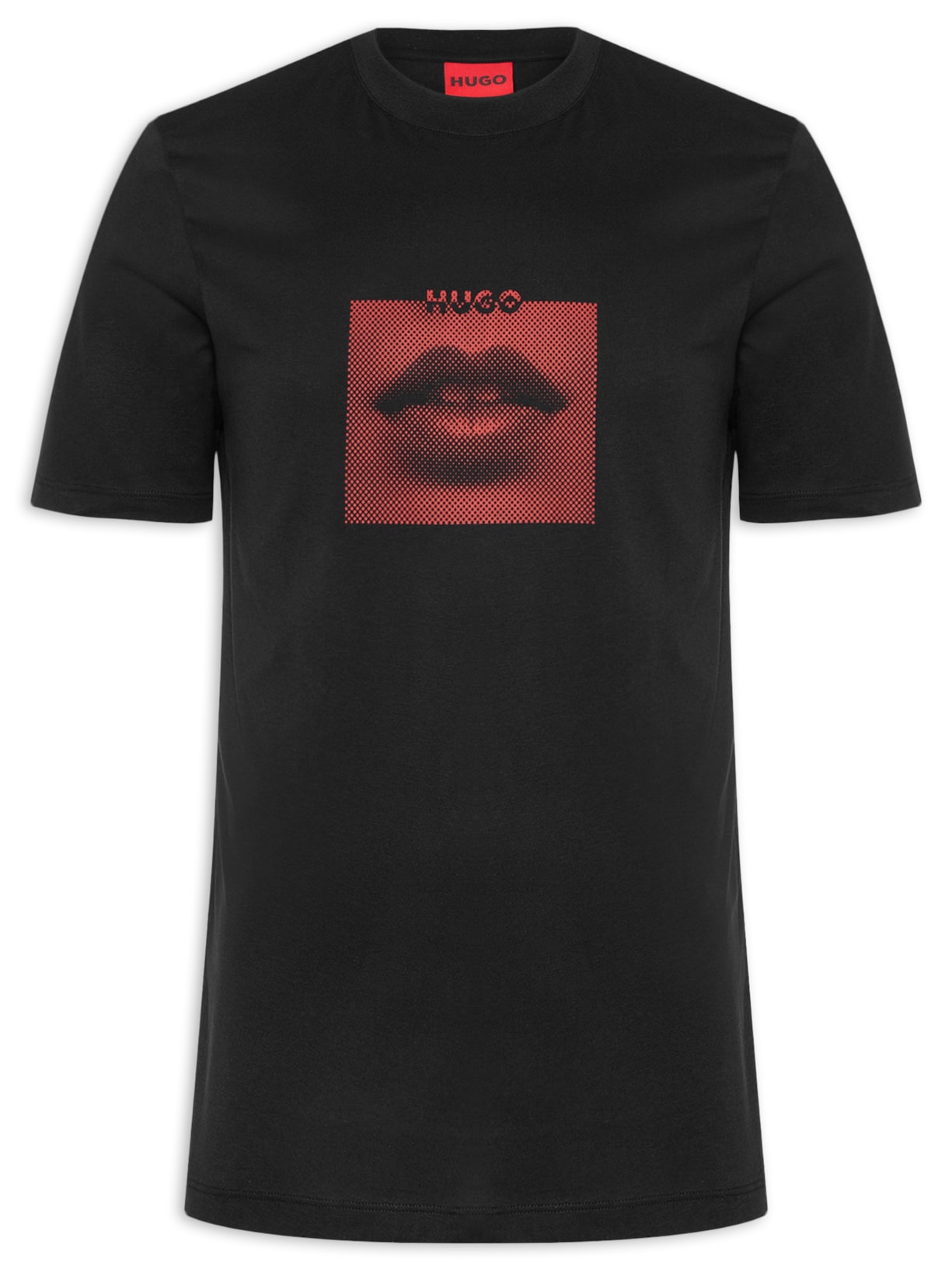 Camiseta Masculina Manga Curta Deterni - Preto