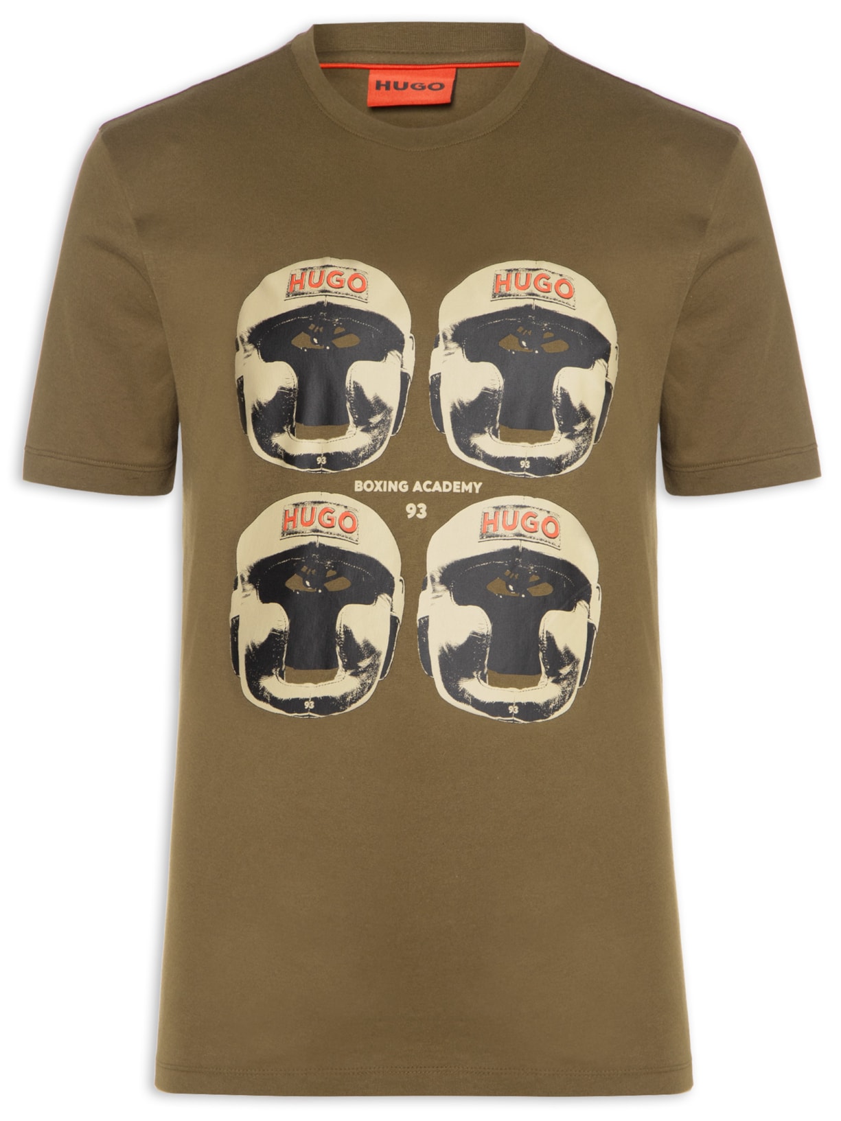 Camiseta Masculina Manga Curta Diboxer Marrom Hugo