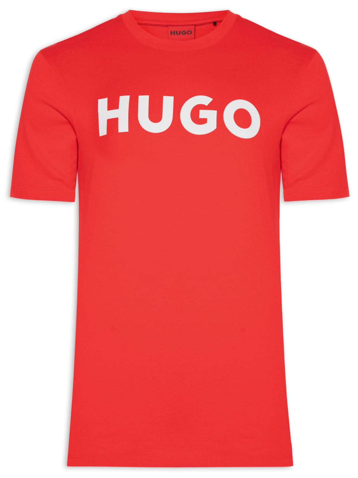 Camiseta Masculina Manga Curta Dilúvio Vermelho Hugo