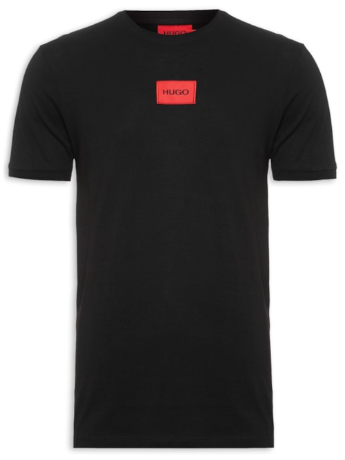 Camiseta Masculina Manga Curta Diragolino212 - Preto