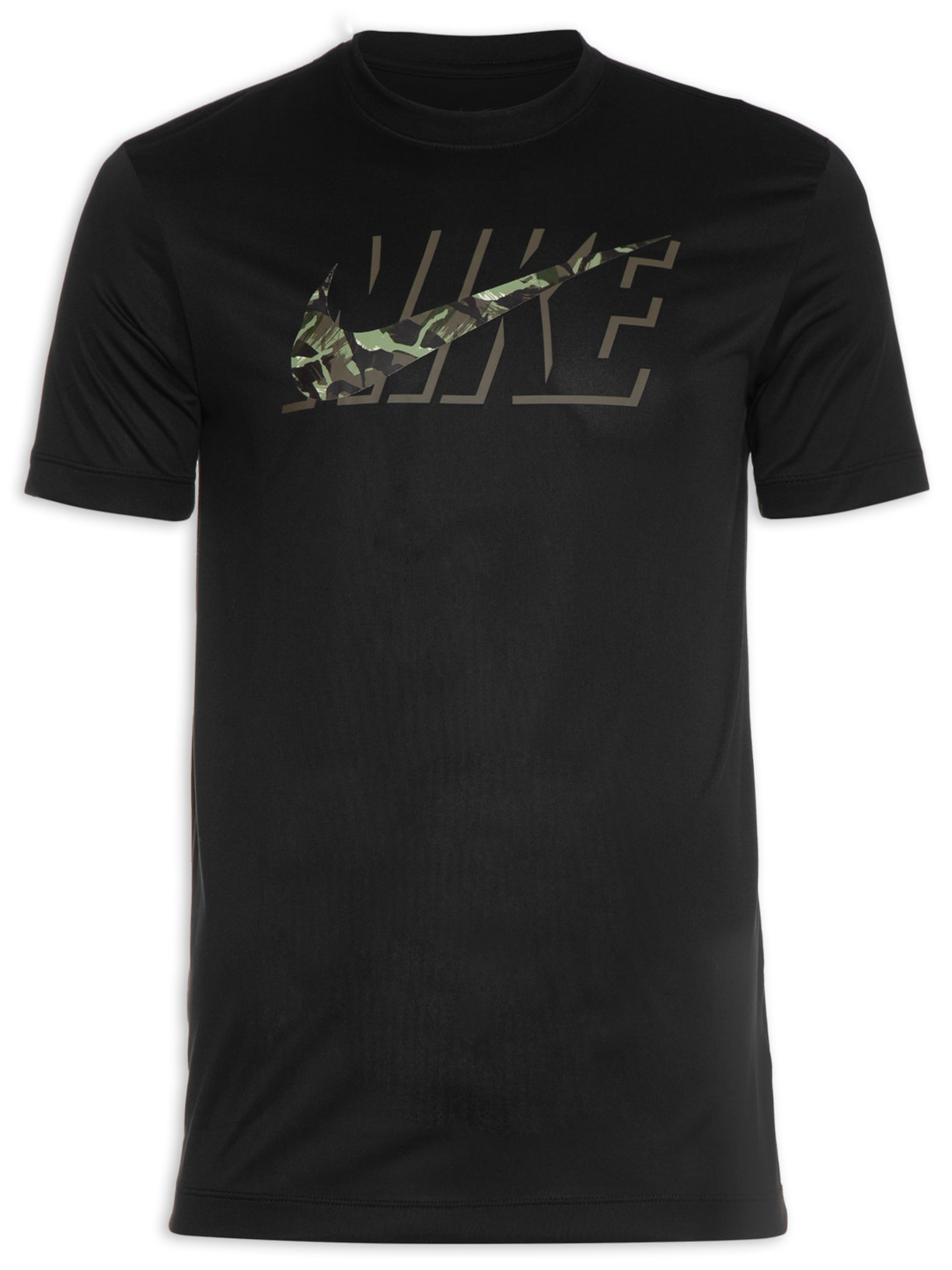 Camiseta Masculina Manga Curta Dri- Fit Tee Rlgd Camo - Preto