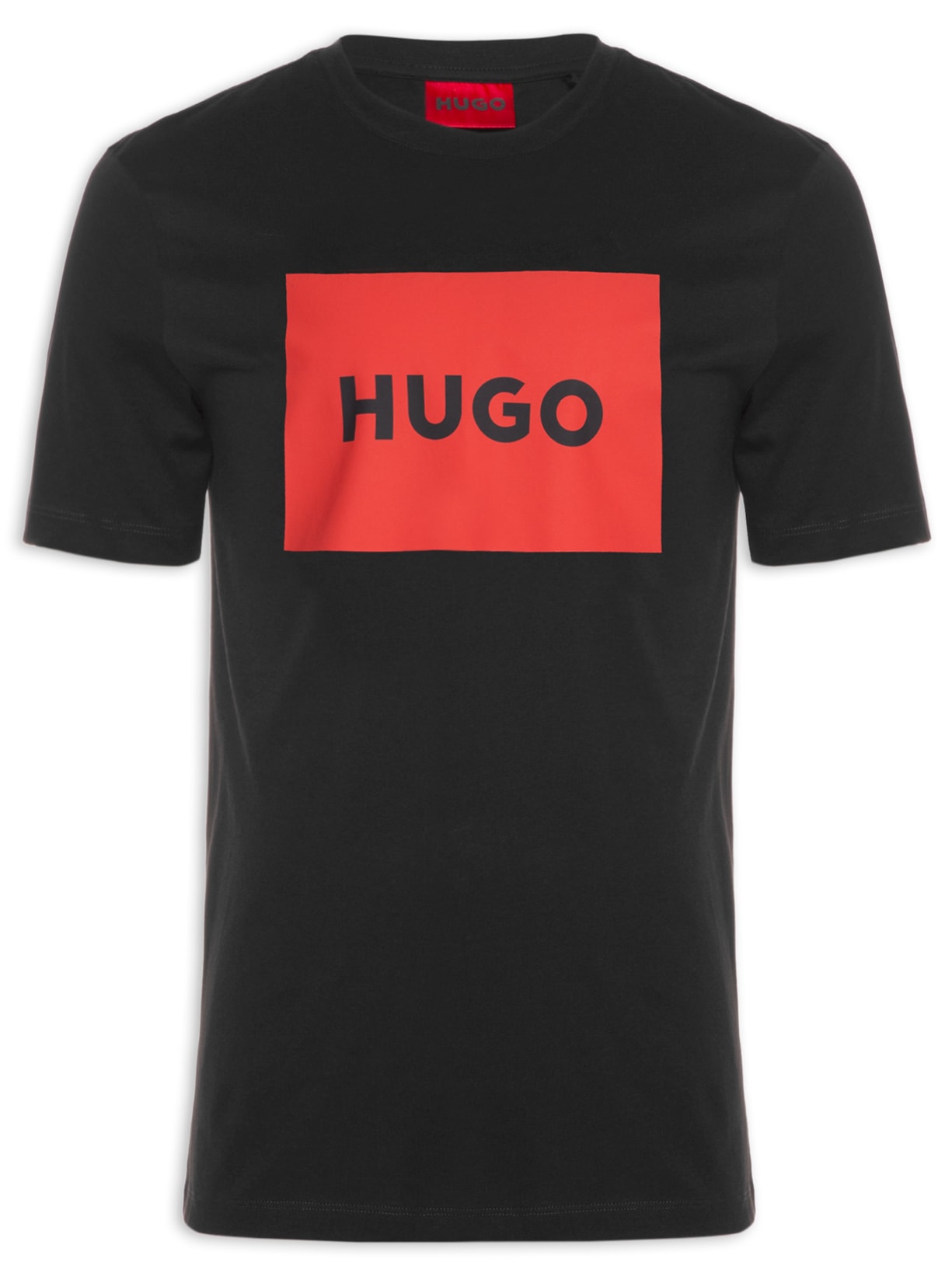 Camiseta Masculina Manga Curta Dulive222 Preto Hugo