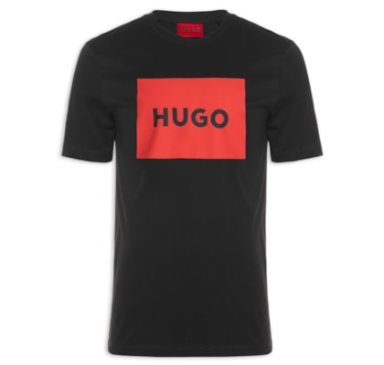 Camiseta Masculina Manga Curta Dulive222 - Preto