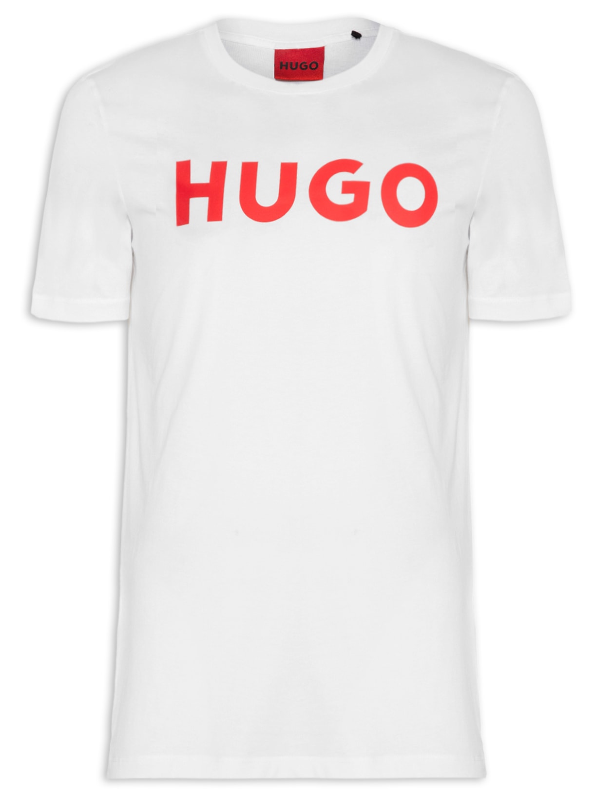 Camiseta Masculina Manga Curta Dulivio Branco Hugo