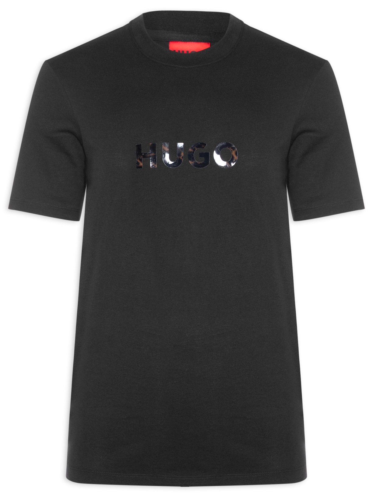 Camiseta Masculina Manga Curta Dumeo Preto Hugo