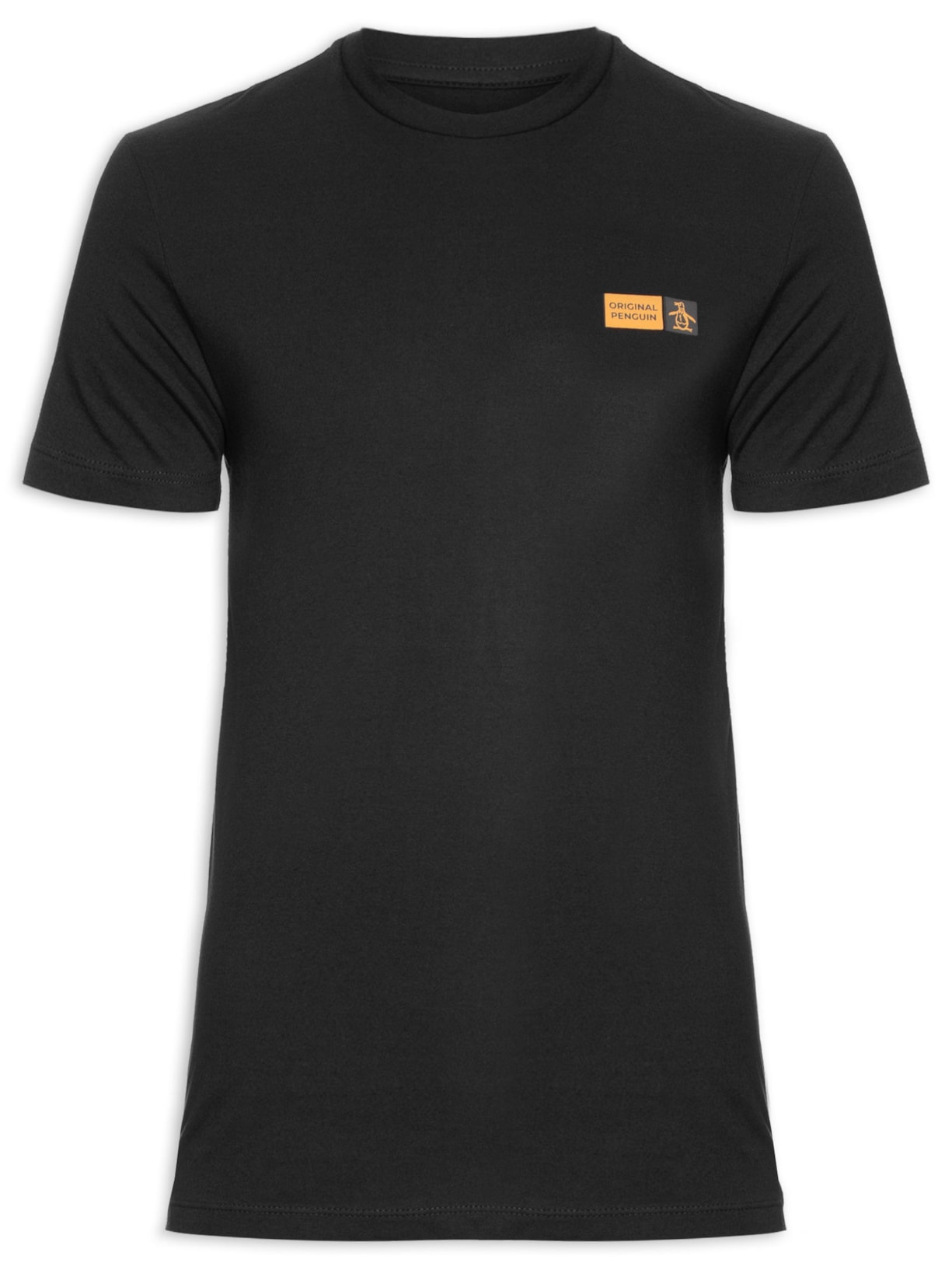 Camiseta Masculina Manga Curta Estampa Silk - Preto